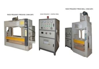 RADIO FREQUENCY PRESS Set with common control - Machinery Used at 7Hill Asset Liquidation
