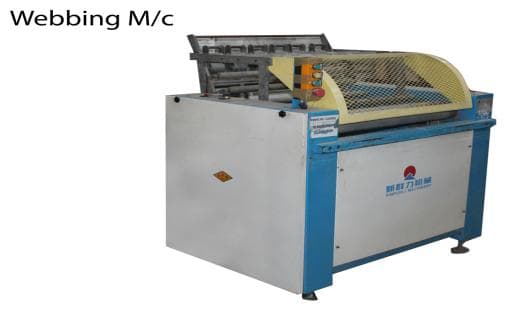 WEBBING MACHINE - Machinery Used at 7Hill Asset Liquidation