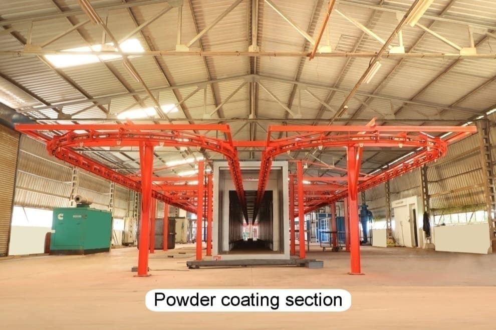 POWDER COATING PLANT - Machinery Used at 7Hill Asset Liquidation