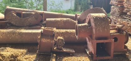 Wood dust Burner - Machinery Used at 7Hill Asset Liquidation